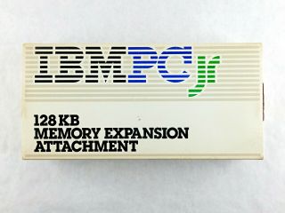Vintage Ibm Pcjr Computer 128 Kb Memory Expansion Attachment Nos (inside)