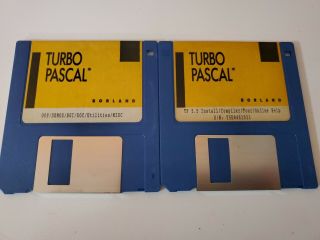 Turbo Pascal 5.  5 Dos Version Borland
