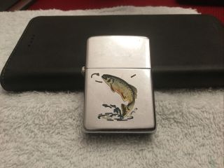 1948 - 49 Town And Country Trout Prototype Zippo