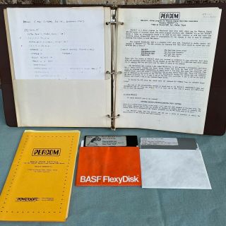 Trs - 80 Percom Breeze/qsd Wd/dct Western Digital Hard Disk Drivers 5.  25 Disk 1983