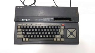 Sony Msx Hb - 75p Hit Bit Black Vintage Personal Computer Vintage