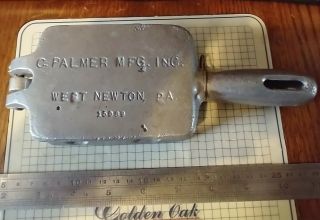 C.  Palmer Mfg.  Inc.  451 Sinker Mold Fishing Lead Weight - Vintage