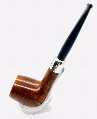 Dunhill Root Briar Silver Banded Tobacco Pipe Silver Band Group 3 (1974)