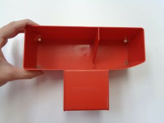 Vintage Bernina 830 Red Accessory Tray For Cords & Accessories