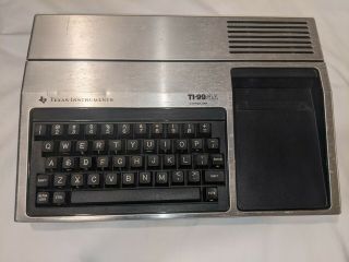 Vintage Texas Instruments TI - 99/4A Computer Console - Complete 2