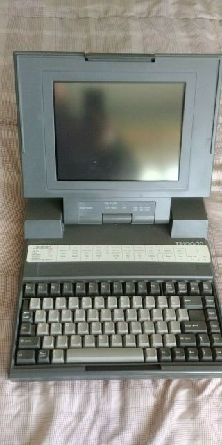 Vintage Toshiba T3100/20 286 Portable Computer Pc -,  Parts