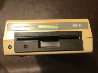 Commodore 1541 Floppy Disk Drive.  Dusty, .  From An Old Electronic Store.