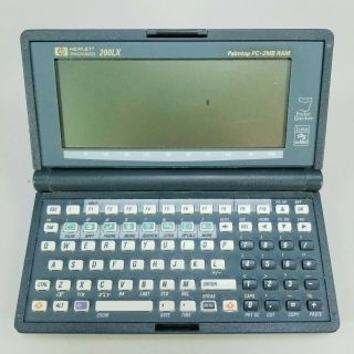 Vintage 1994 Hp 200lx Palmtop Non -