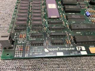 Apple Macintosh 512K Logic Board 630 - 0118 Motherboard 2