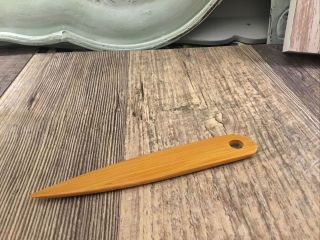 Point Turner & Seam Creaser Vintage Mid Century Bamboo Made In Japan Rare Sewing