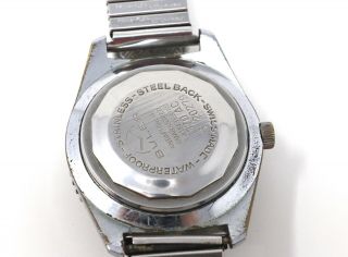 A Quality Gents Vintage Buler 6 ATM Divers Automatic Wristwatch A/F 22712 3
