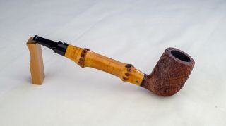 Rare Dunhill Whangee,  Bamboo - Shanked Pipe,  From 