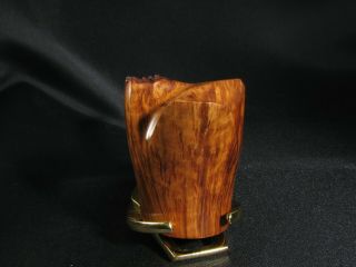 BEN WADE Royal Grain exquisite straight grain freehand pipe by PREBEN HOLM 1970s 3