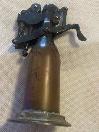 Vintage Capitol Lighter Trigger Lighter Design Patent Sept.  17 1912 