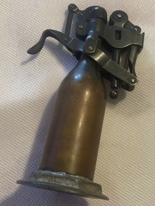 Vintage Capitol Lighter Trigger Lighter Design Patent Sept.  17 1912 