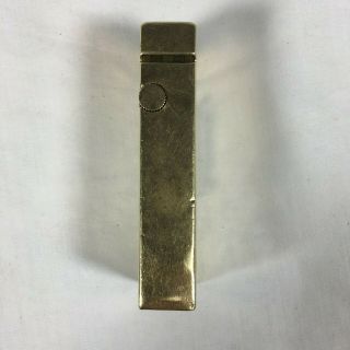 Vintage Dunhill 14k Gold Jacket Rollagas Butane Lighter 1140 5