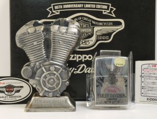 Zippo Harley Davidson 95th Anniversary Limited Edition 04484