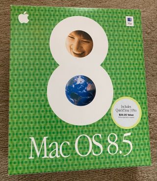 Apple Macintosh Mac Os 8 Version 8.  5 Operating System Software
