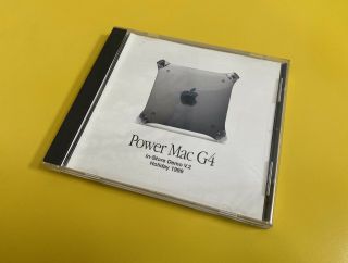 PowerMac G4 In Store Demo CD V.  2 Holiday 1999 Apple Computer Collectable Rare 2
