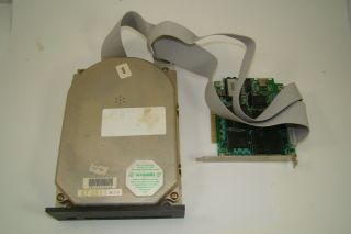 Vintage Seagate St - 251 Mfm Hard Drive With Controller