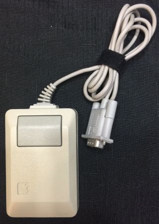1980s Vintage Apple Macintosh Pre Adb Mouse Model M0100