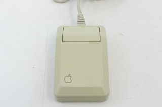 Vintage Mouse For Apple Ii Lle Iic Macintosh Mac Plus A2m4015 Computer - M87