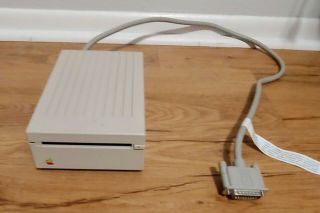 Vtg Apple 3.  5 " External Floppy Drive A9m0106