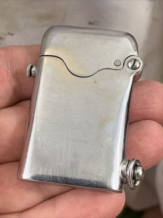 Vintage Thorens Single Claw Pocket Lighter - Swiss Made - British Patent