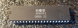 Mos 8565r2 Vic Chip,  For Commodore 64,  And,  Part.  Exrare