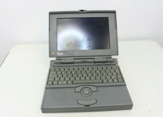 Vintage Apple Macintosh Powerbook Laptop 140 M5416 Laptop Computer Grey