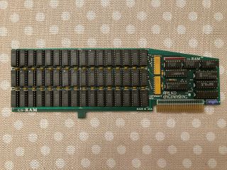 Apple Iigs 1.  5mb Gs - Ram Memory Card By Applied Engineering For Apple Computer
