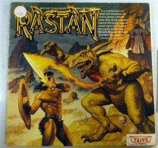 Commodore 64/128: Rastan - C64 Disk & Box - Actually - Rare By Taito