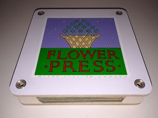 Lillian Vernon Leaf & Flower Press Crafting Vintage 1986 Boxed