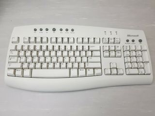 Microsoft Internet Keyboard With Ps/2 Connection Vintage X08 - 76846