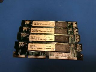 4x 1mb 70ns 56 - Pin Vram Apple Power Macintosh 7200 8500 8600 9600 Video Memory