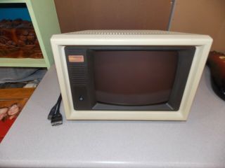 Vintage Compaq Deskpro Dsm Computer Monitor 8 - Pin W/cables
