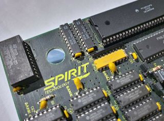 Spirit Technology Inboard 1000 w/ Amiga 1000 Daughterboard and PALS - PARTS ONLY 2
