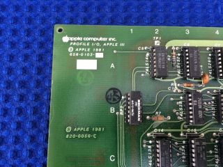 820 - 0056C Apple III Profile Hard Drive Card 656 - 0103 3