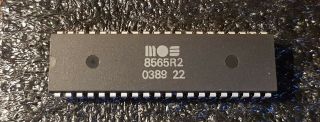 Mos 8565r2 Vic Chip,  For Commodore 64,  Part,  And,  Exrare