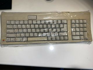 Apple Adb Keyboard Model M0116 With Adb Cable (esc Key In Right Place)