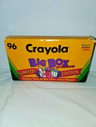 Vintage 1993 Crayola 96ct Crayons " Name The Colors " Contest Winners