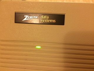 Vintage Zenith Data Systems Desktop Computer Zdh - 1111 - Bo Xt Z - 150