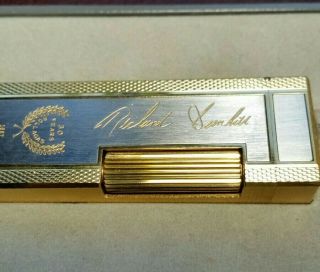 Richard Dunhill Signature Limited Edition 30 Years Rollagas Lighter,