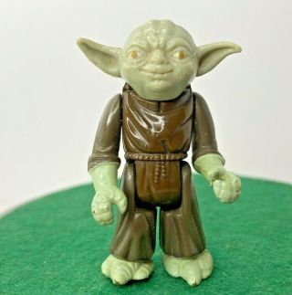 Vintage ©1980 Kenner Star Wars Tesb Yoda Action Figure No.  38310