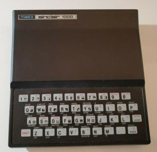 Vintage Timex Sinclair 1000 Computer W/ 16k Ram,  Tapes - 1982