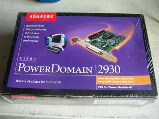 Adaptec Ultra Power Domain 2930 Pci Scsi Card 1796200,  Aha - 2930 For Macintosh