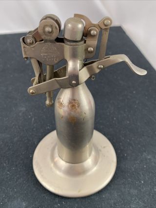 Patent 1912 Capitol Steele & Johnson Table Lighter - Unusual Mechanism