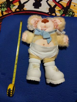 Vtg 1985 Furskins Thistle Plush Baby Teddy Bear Doll Xavier Roberts Read