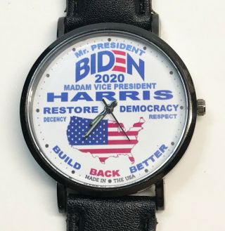 Joe Biden Harris 2020 Presidential Campaign President Wrist Watch Democrat