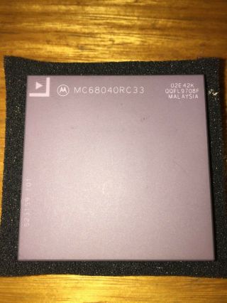 Motorola Mc68040rc33 - 33mhz Cpu (68040)